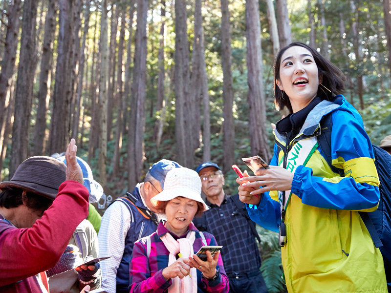 伊勢志摩国立公園内の横山天空コース